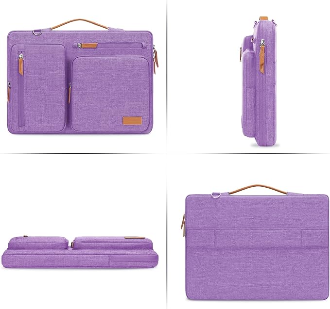 MOSISO 360 Protective Laptop Shoulder Bag, 13 inch Computer Bags Compatible - Image 5