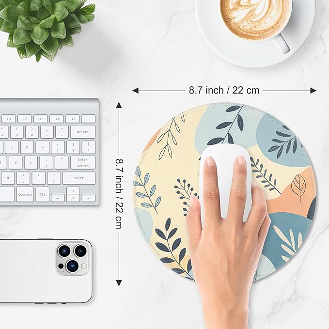 ITNRSIIET Mouse Pad Non-Slip Rubber Base Smooth Surface Stitched Edges - Image 3