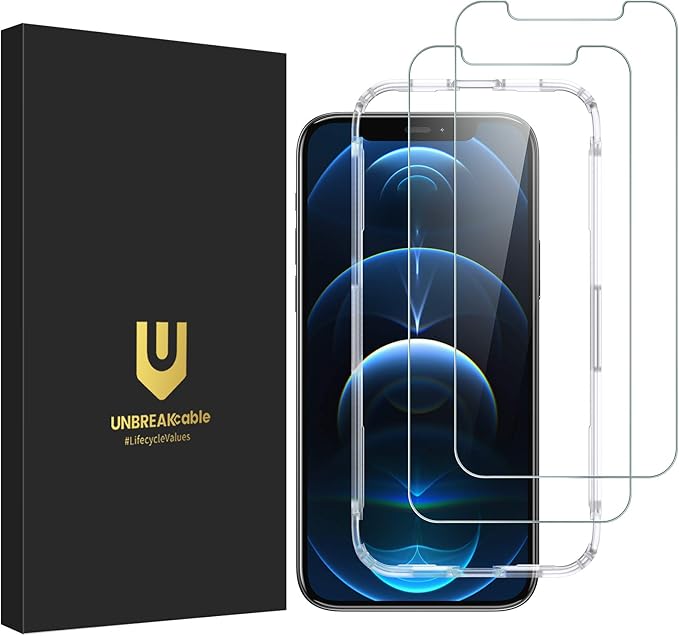 UNBREAKcable Shatterproof Tempered Glass Screen Protector by UNBREAKcable