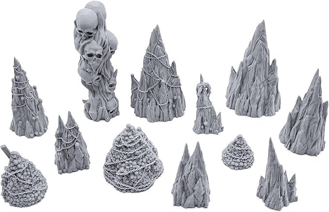 EnderToys Tormented Scatter by Printable Scenery, 3D Printed Tabletop RPG by EnderToys