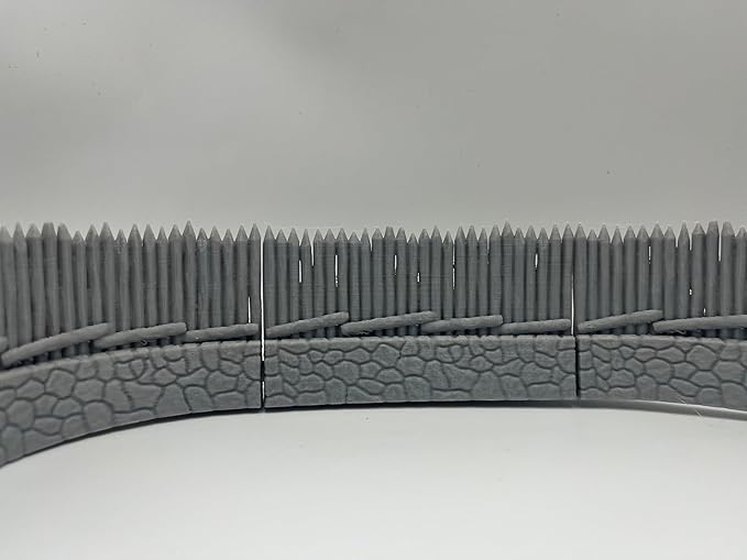HAUTICO Tabletop RPG Village Wall Scenery and Wargame Terrain - Image 9