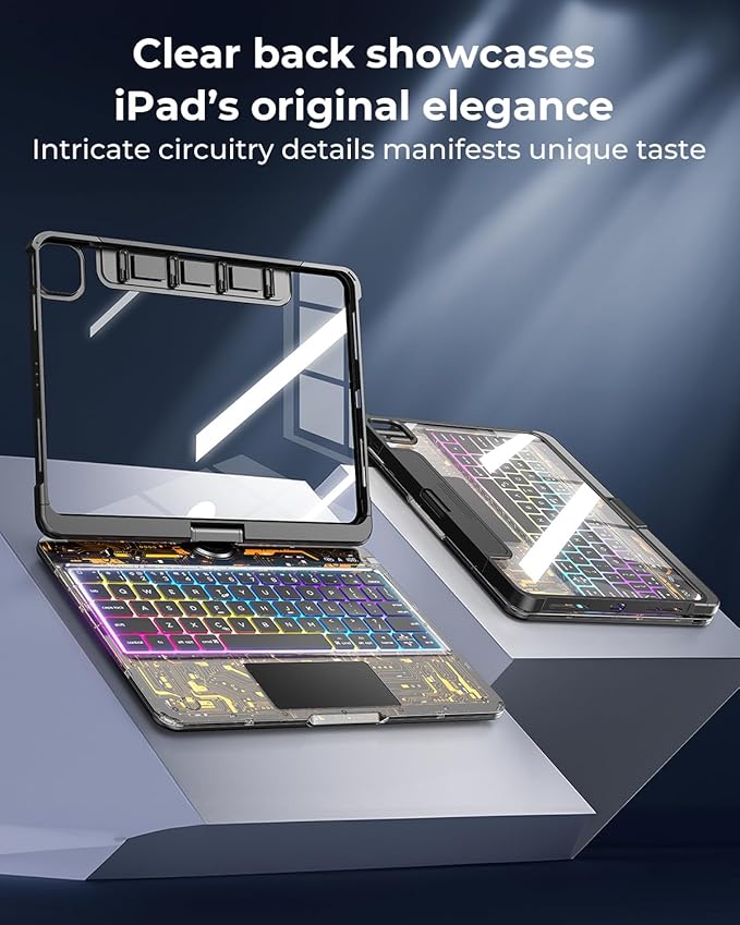 SIEBITU Clear Wireless Keyboard Case - Image 7