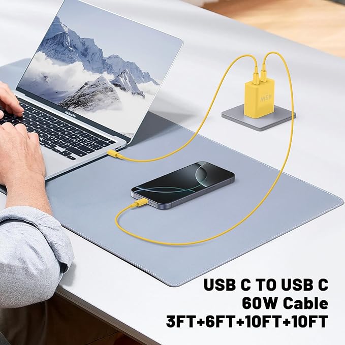 Super Fast Samsung Charger Type C, 45W Dual Port USB C Fast Charger Block & - Image 6