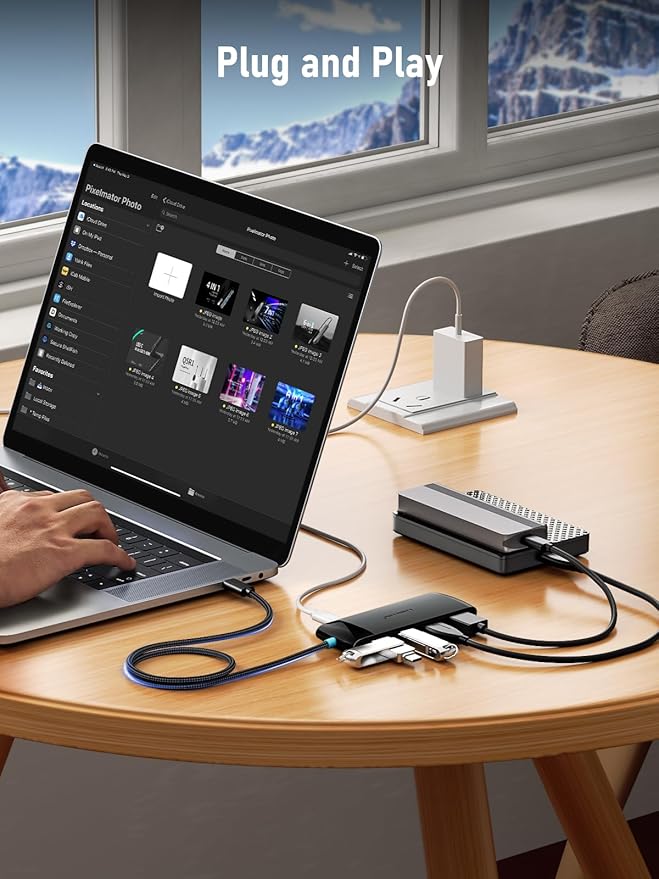 10Gbps USB C Hub, 4 Ports USB 3.2 Splitter - Image 3