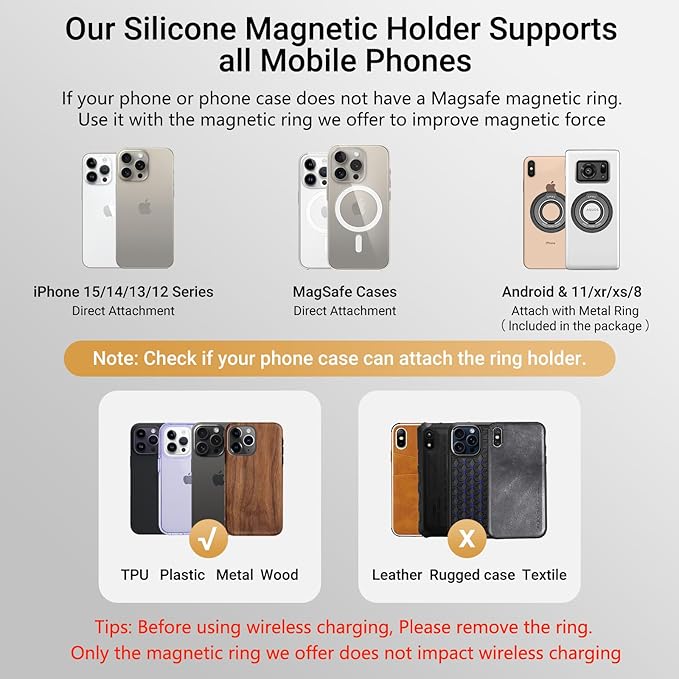 OPSO Magnetic Phone Ring Holder - Image 5