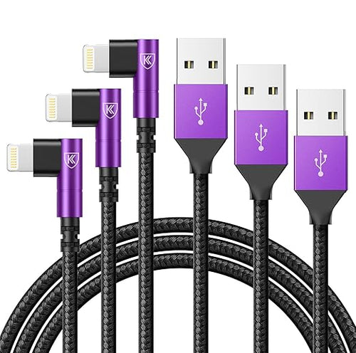 10ft iPhone Charger Cable, Long Fast Charging Cord Compatible by KIYODA