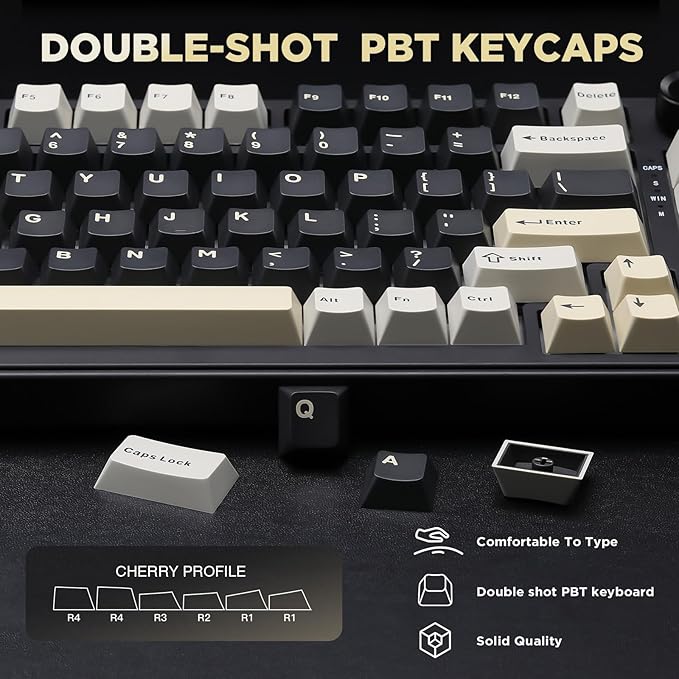 YUNZII B75 Mechanical Keyboard, 75% Layout - Image 8