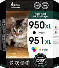 950XL 951XL Ink Cartridges Combo Pack Replacement by Fannster