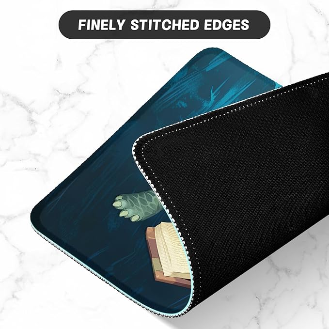 ITNRSIIET Mouse Pad with Stitched Edge Premium Textured Smooth Precise - Image 4