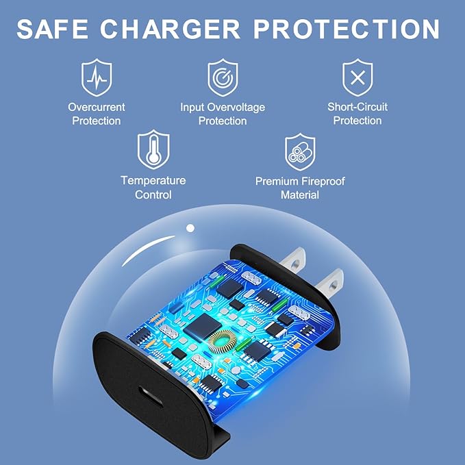 Phone 16 15 Charger Fast Charging, 30W USB C Wall Charger Phone 16 15 Pro Max - Image 5