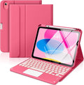 MoKo Touch Keyboard Case for iPad 11th Generation 11 inch 2025, iPad 10th by MoKo