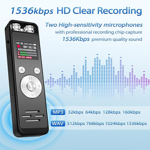 128GB Digital Voice Recorder - Image 2
