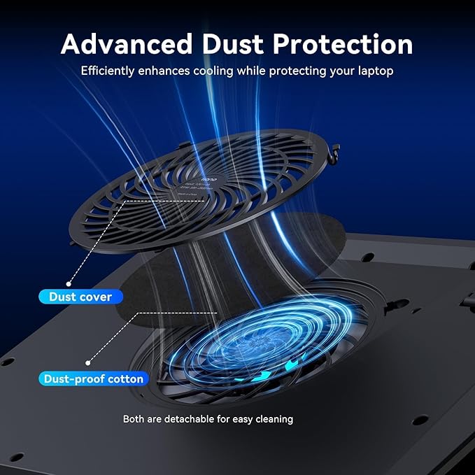 llano Laptop Cooling Pad, Gaming Laptop Cooler - Image 3