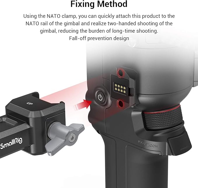 SMALLRIG Dual Handle Handgrip for DJI RS 4 /RS 4 Pro/RS 3 / RS 3 Pro/RS 2 / RSC - Image 2
