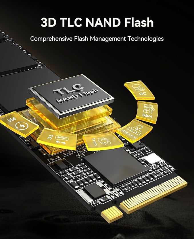 ORICO Industrial SSD 2TB M.2 NVMe SSD, PCIe 4.0 Drive - Image 4