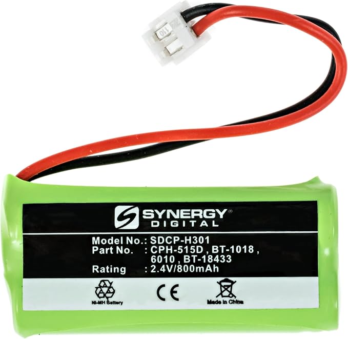 Synergy Digital Cordless Phone Battery, Compatible - Image 4