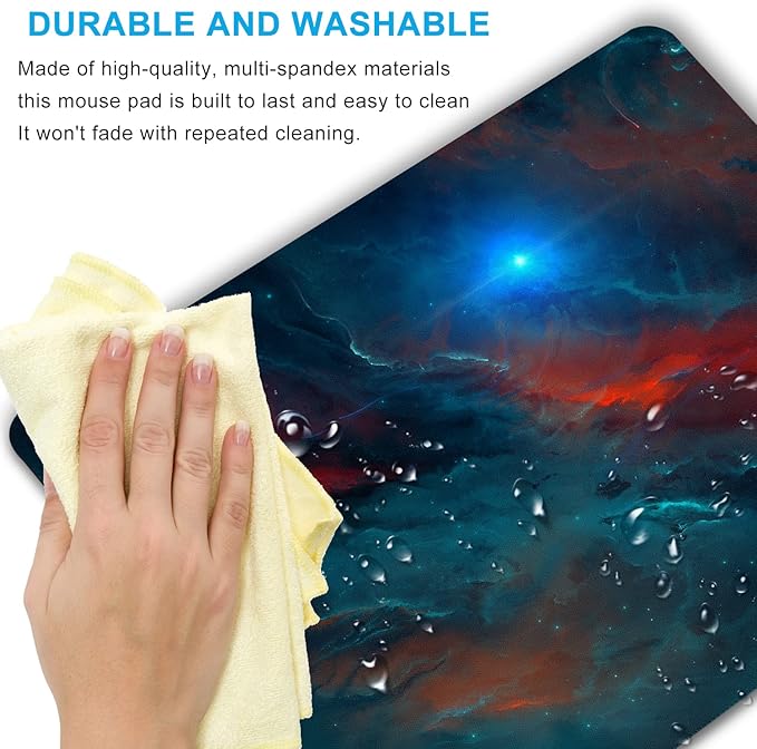 Galaxy Mouse Pad Personalized Design, Non-Slip Surface, Rubber Base, Small - Image 5
