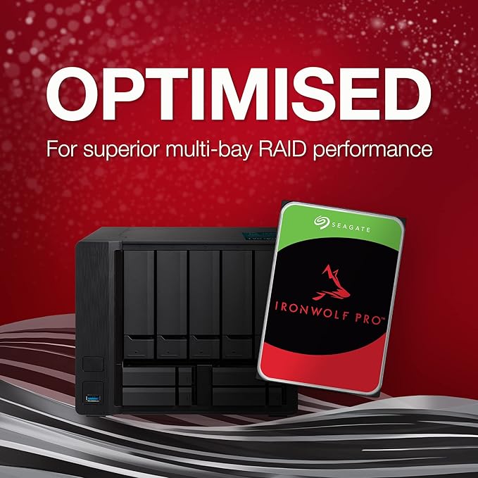 Seagate IronWolf Pro, 12 TB, Enterprise NAS Internal HDD –CMR 3.5 Inch - Image 9