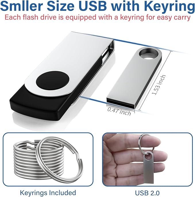 20 Pack 8GB USB Flash Drive - Image 4