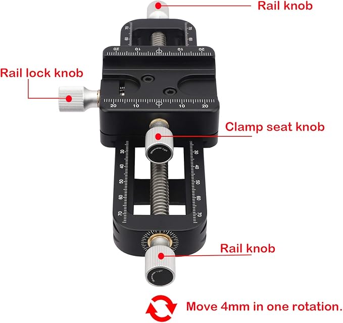 Haoge FM-160 Wormdrive Macro Rail - Image 7