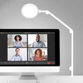 LUME CUBE Edge 2.0 LED Desk Lamp | Dimmable Home Office Desk Light by LumeCube