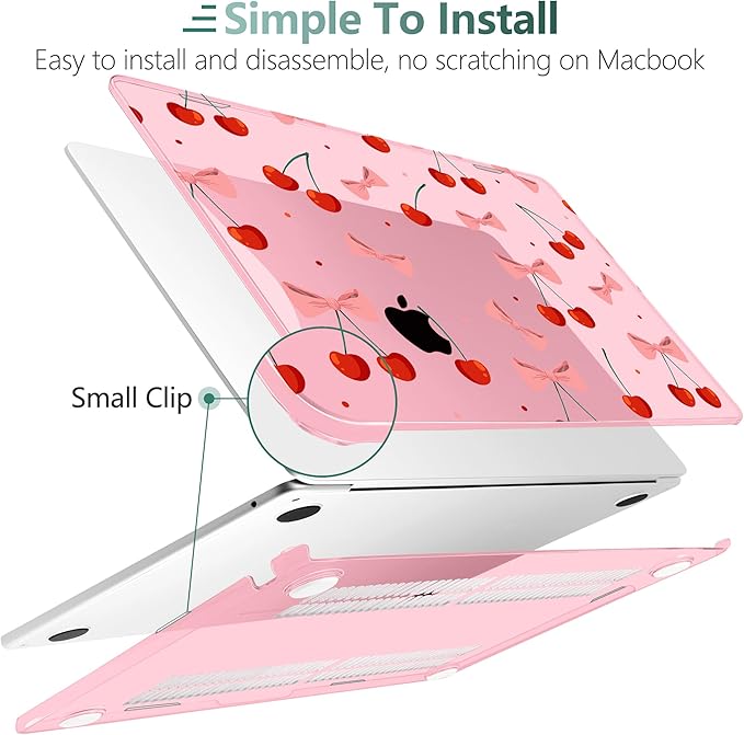 TWOLSKOO Compatible with M4 MacBook Air 15 inch Case 2025-2023 Released Model - Image 3