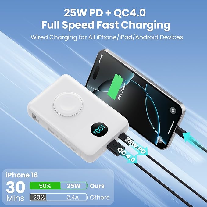 Magnetic Portable Charger 10800mAh - Image 5
