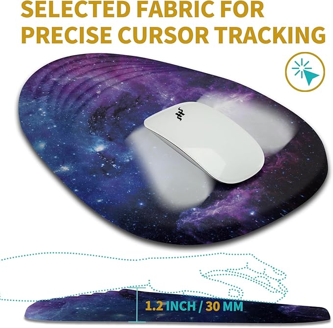 Hokafenle Ergonomic Mouse Pad Wrist Support - Image 5