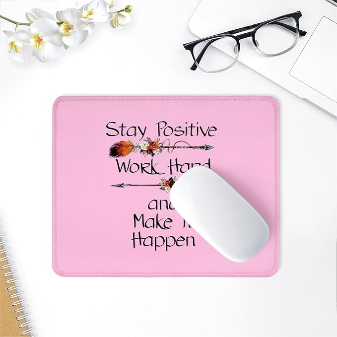 ITNRSIIET Mouse Pad with Stitched Edge Premium Textured Smooth Precise - Image 6