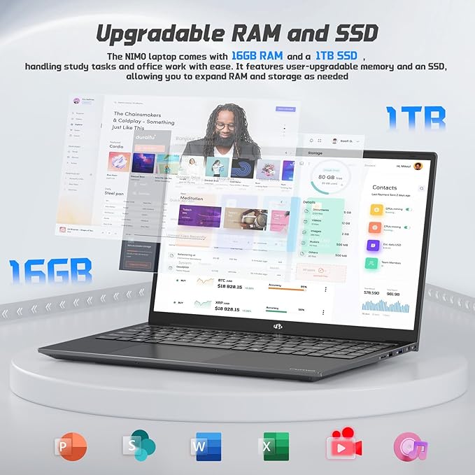 15.6" FHD IPS Student-Laptop Computer - Image 4