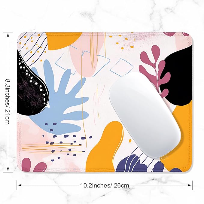 ITNRSIIET Mouse Pad with Stitched Edge Premium Textured Smooth Precise - Image 2