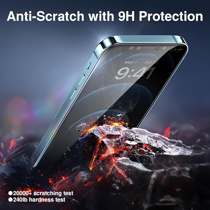 SMARTDEVIL 2+2Pack Privacy Screen Protector - Image 5