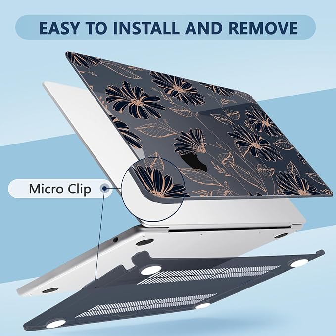Compatible with MacBook Air 15 inch Case, M4 A3241/M3 A3114/M2 A2941, Hard Shell - Image 3