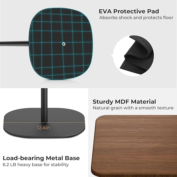 Portable Laptop Floor Stand, Bedside/Sofa Table - Image 5