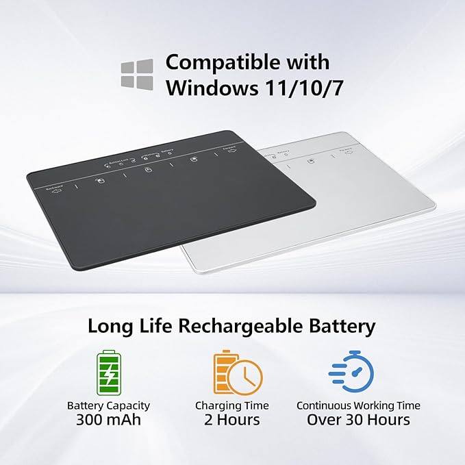 Wired & Wireless Metal Touchpad - Image 2