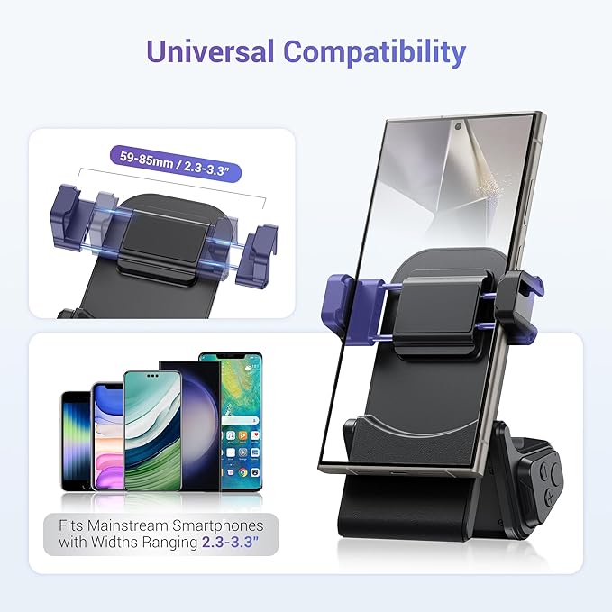 KIWIFOTOS Universal Phone Camera Grip Phone Tripod Mount - Image 4