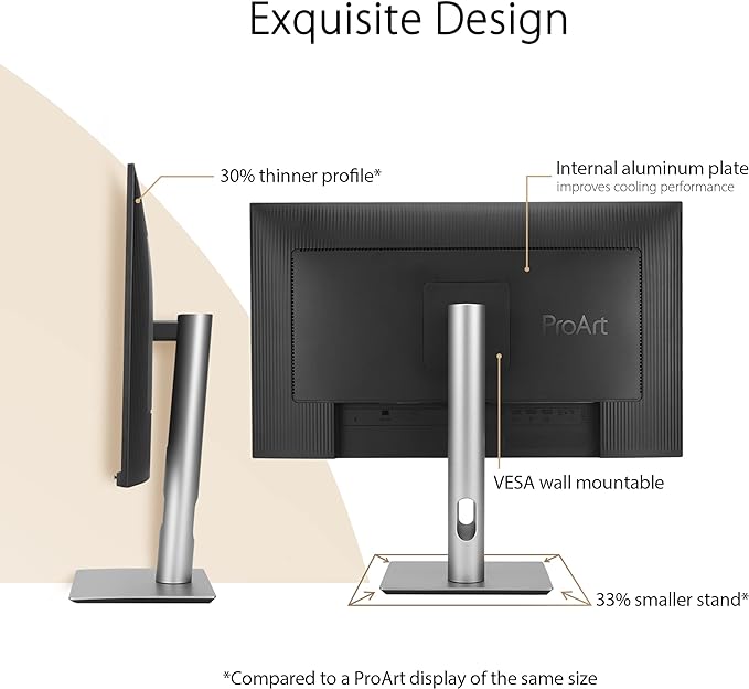 ASUS ProArt Display 27” 4K HDR Professional Monitor - Image 3