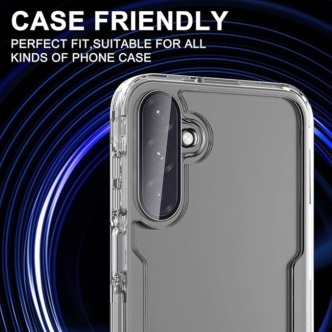 for Samsung Galaxy A26 Camera Lens Protector, Individual Metal Ring Tempered - Image 5