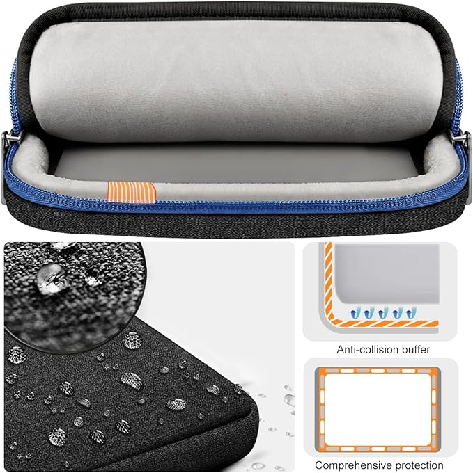 Hseok Ultra-Slim Laptop Case 17 17.3 inches Sleeve Protective PC Briefcase - Image 3