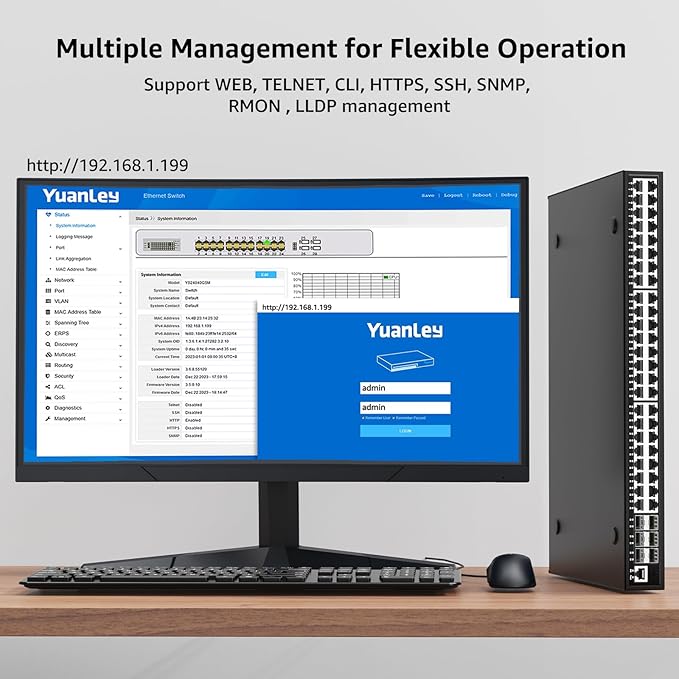 48 Port Gigabit Managed Network Switch - Image 6