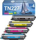 MYTONER TN227 High Yield Toner Cartridge 4 Pack Compatible Replacement by MYTONER