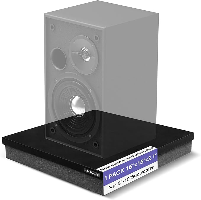 Starfavor Subwoofer Isolation Pad by Starfavor