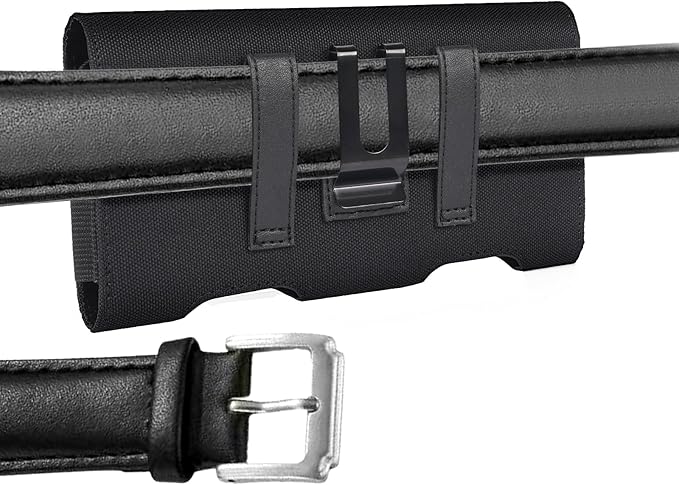 for iPhone 17 Pro Max Holster, BECPLT Nylon Holster Pouch Belt Clip Case and - Image 4