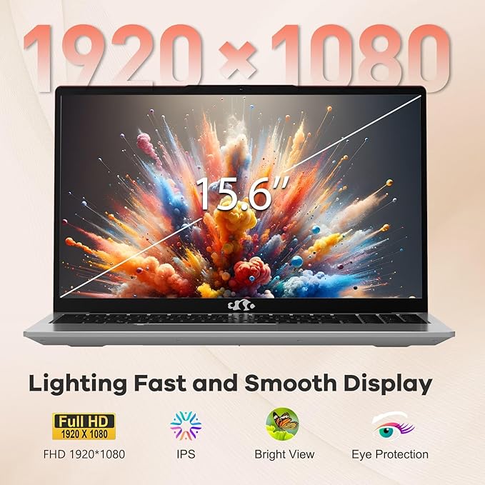 NIMO 15.6" IPS FHD-Gaming-Laptop, AMD Ryzen 5 6600H 6-Cores 660M GPU 64GB DDR5 - Image 5