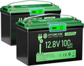 12V 100Ah LiFePO4 Battery BCI Group 31 Lithium Battery, Deep Cycle Battery by HYSINCERE