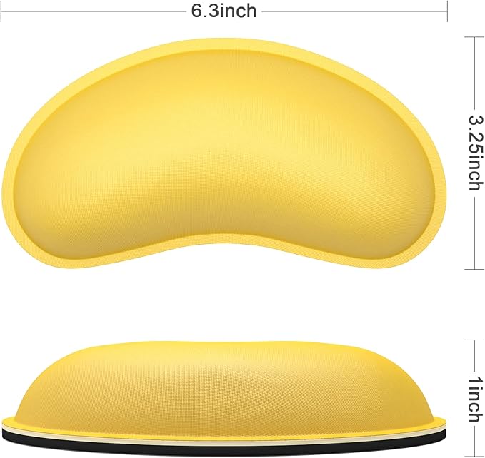 Dapesuom Mouse Wrist Rest, Ergonomic Memory Foam Mouse Wrist - Image 6
