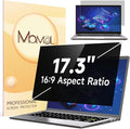 Mamol Laptop Privacy Screen 17.3 Inch, Anti Blue Light Glare Filter, Removable by Mamol