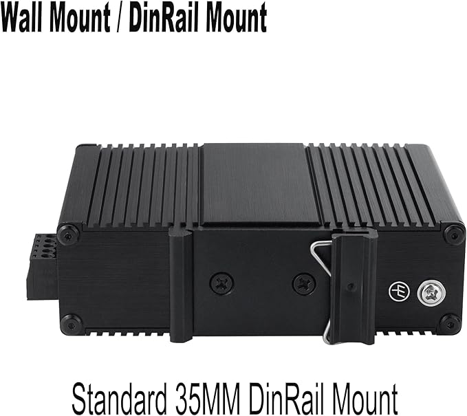 Industrial Mini Gigabit Ethernet Switch 5-Port RJ45 10/100/1000BASE-T+1-Port - Image 7