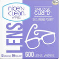 Nice 'N CLEAN SmudgeGuard Lens Wipes | Individually-Wrapped, Pre-Moistened by nicencleanwipes