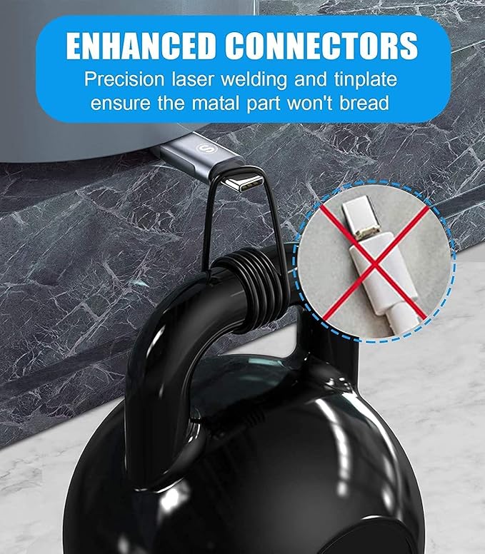 sweguard USB C Cable 3.1A Fast Charging, USB-A to USB-C Charger Nylon Braided - Image 6